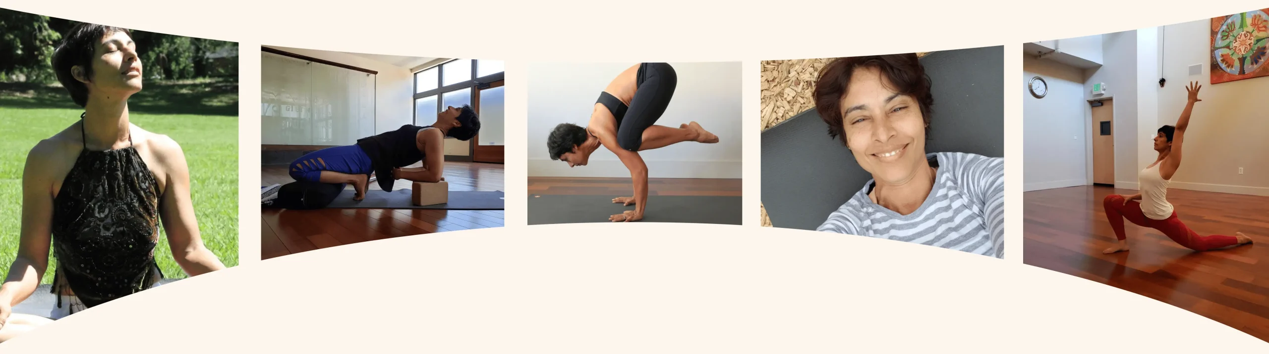 Curated yoga and wellness gallery
